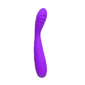 Classic G-Spot Vibrator, 12 Function, Silicone, PURPLE